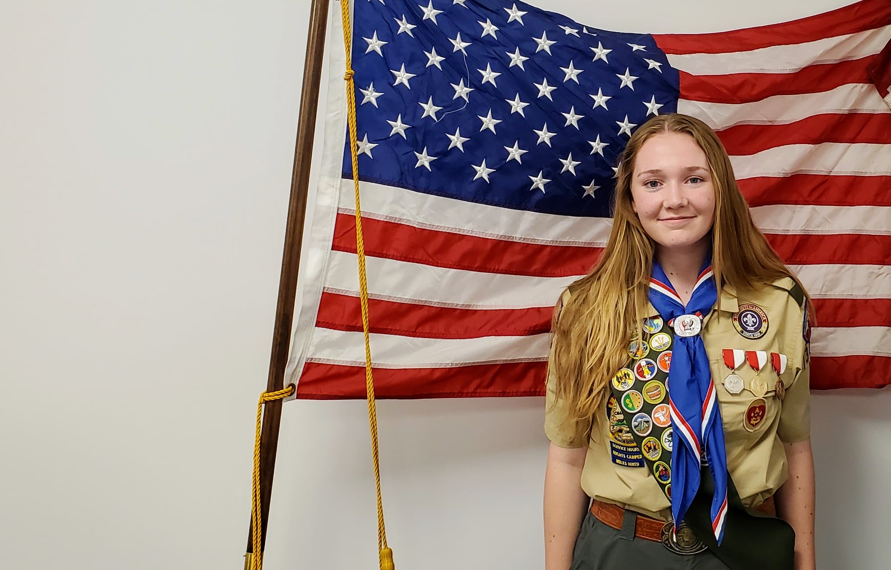 Valley Teens Set To Soar As One Of The Nations First Female Eagle Scout Grand Canyon Council 5608